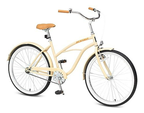 Bicicleta Cruiser Mujer 26 , Single/7 Velocidades