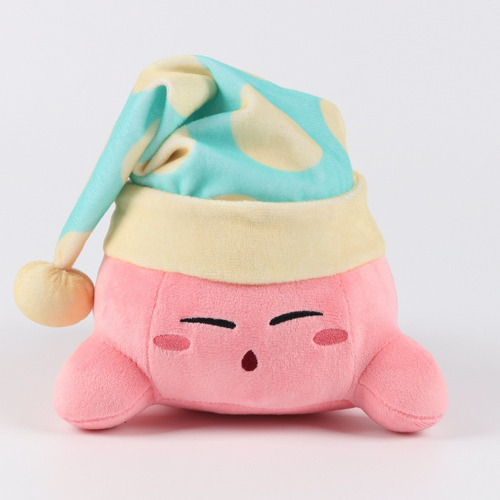 Kirby Sleeping Cap Peluche Muñeca Juguete Navidad Regalo