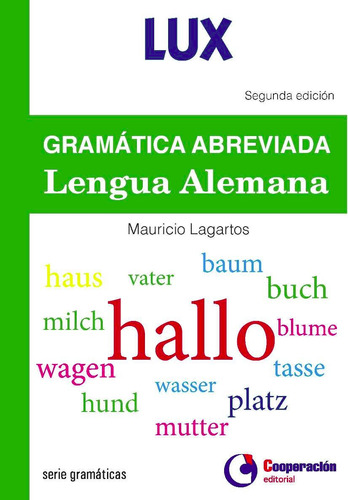 Gramática Abreviada De La Lengua Alemana