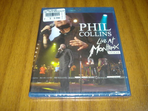 Bluray Phil Collins / Live At Montreux (nuevo Y Sellado)
