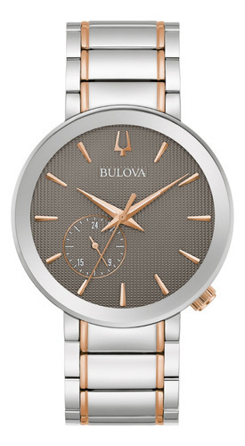 Relógio Bulova Latin Grammy Future 98a309 TS Cor da pulseira: prata, rosa e ouro