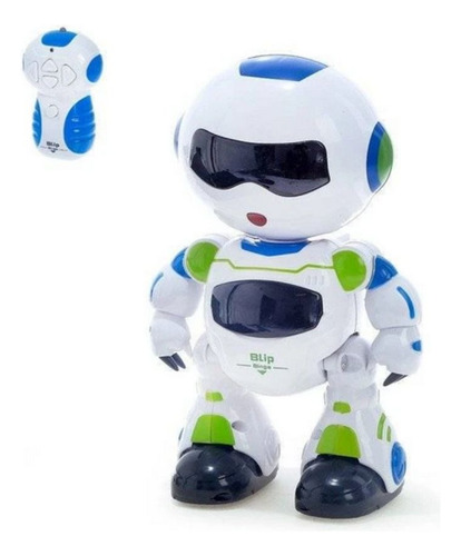 Robot A Control Remoto Para Niños Luces Sonido Movimiento