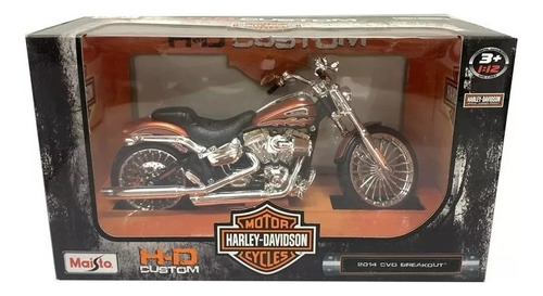 Moto Harley Davidson-2014 Cvo Breakout-escala 1:12