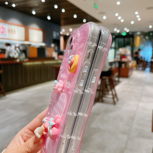 Ff Funda 3d Hello Kitty Para iPhone 13 14 15