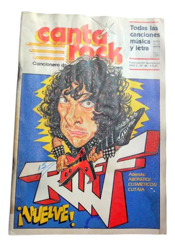 Canta Rock 48 Acordes P/ Riff Soda Lebon Spinetta Charly (Usado)