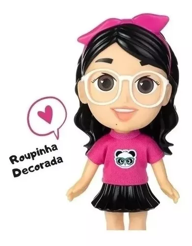 Boneca 23cm Luluca r Panda Estrela - Pedagógica - Papelaria