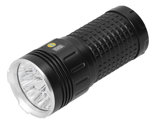 Linterna Impermeable Portátil Llevó La Antorcha Usb Recargab