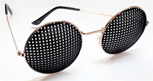 Originales Lentes De Rejilla ptica Mod Rop 246 Dorado Negro