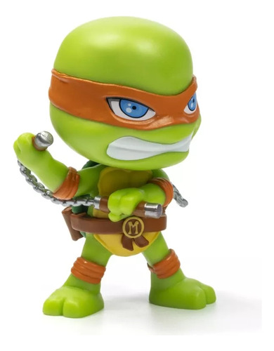Set De 4 Tortugas Ninja Donatello, Leonardo, Rafael Y Miguel