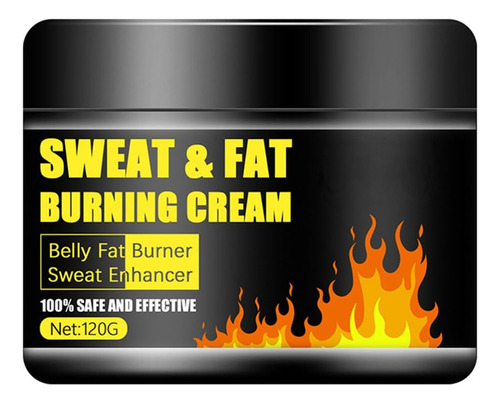 Hf Quemador De Grasa Abdominal Hot Cream, Crema Natural