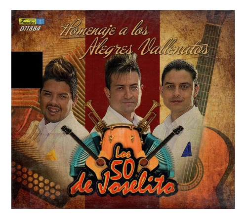 Cd Los 50 De Joselito Homenaje A Los Alegres Vallenatos