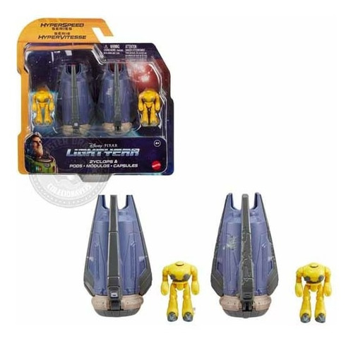 Disney Pixar Figuras Filme Lightyear Zyclops & Pods Mattel