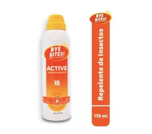 Repelente Mosquitos Bye Bites Active Aerosol 170grs