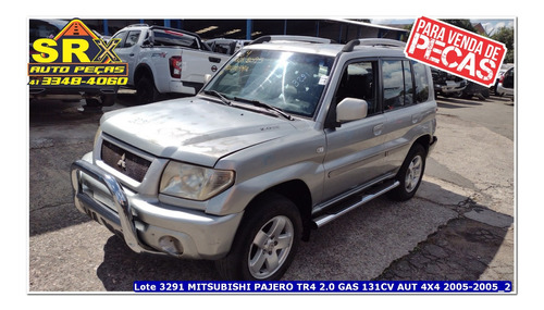 Sucata Mitsubishi Pajero Tr4 2.0 Gas 131cv Aut 4x4 2005