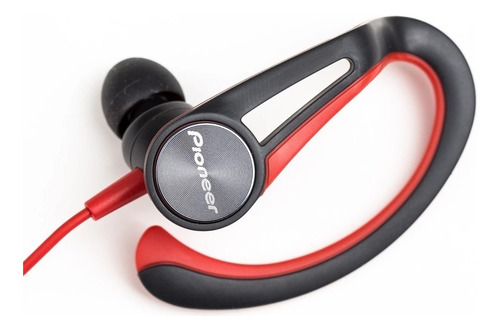 Auriculares Pioneer Deportivos Hook Bluetooth Se-e7bt Ear Color Red