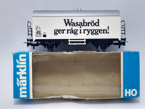 Nico Vagon Refrigerado S J Suecia Wasabrod Marklin (vcm 97)