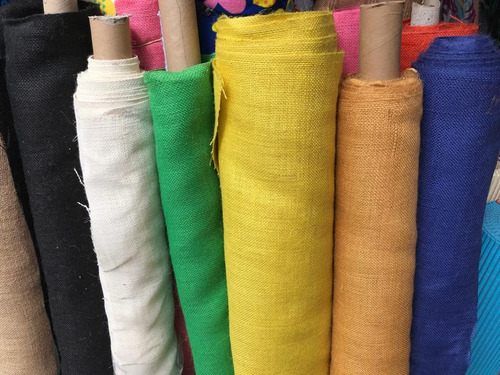 Imagen 1 de 4 de Arpillera/yute De Colores. 1 Metro De Ancho. Calidad Premium