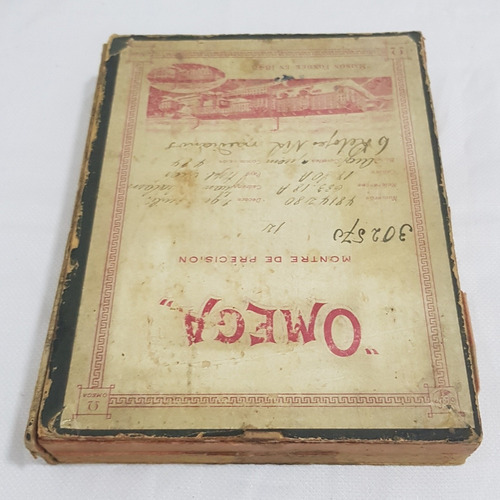 Antigua Caja Reloj Omega Para Repuestos Relojero B15 (Usado)