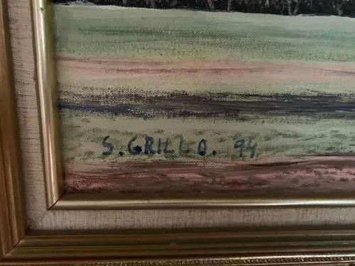 Cuadro Del Pintor S. Grillo