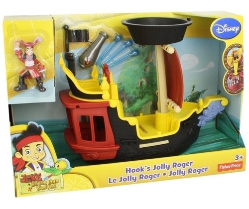 Fisher Price Disney Jake La Nave Del Pirata Jolly Roger