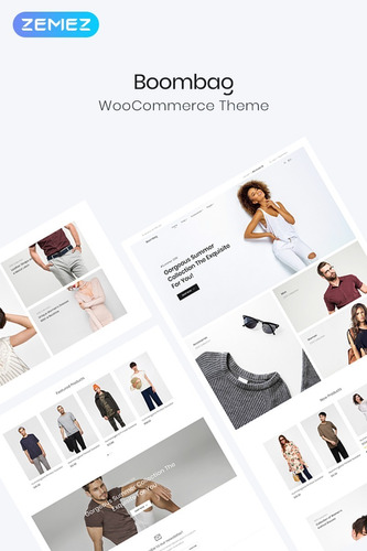 Boombag - Theme Moderno De Ropa Para  Woocommerce