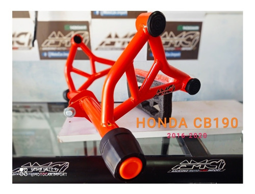 Imagen 3 de 6 de Slider Protector Carenado Honda Cb190 Cb190 Cb190r