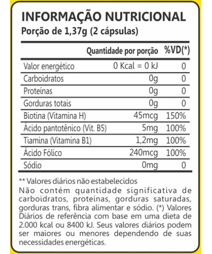 Imagem 3 de 3 de Biotina Firmeza & Crescimento - Maxinutri - 60 Cápsulas