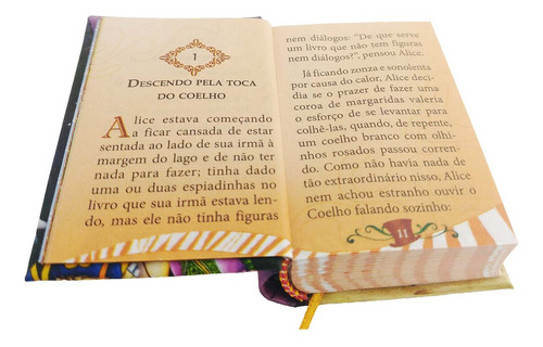 Livro Alice No País Das Maravilhas Texto Integral C/ Dura