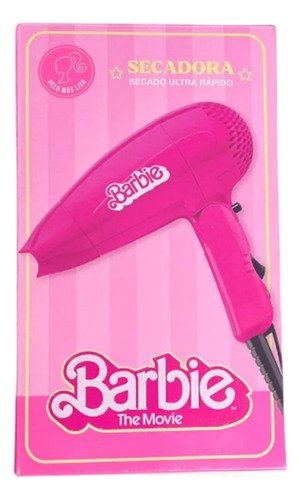 Secadora de cabello Barbie BB5301LA1 rosa chicle