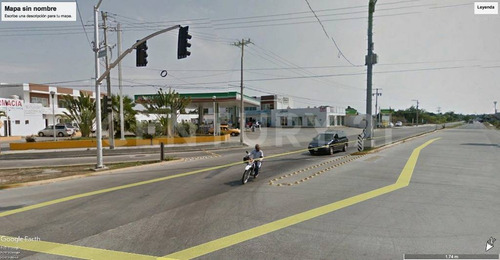 Terreno Comercial Con 290 Metros De Frente A Bulevar, En Manzanillo