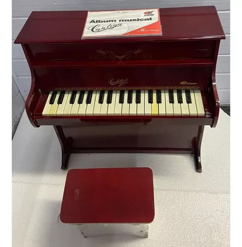 RETIRADA SOMENTE NO LOCAL. ANTIGO PIANO INFANTIL - Marca: Giese