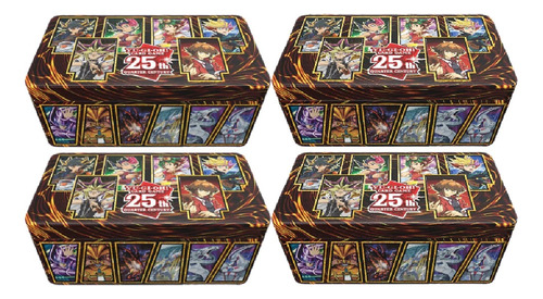Yugioh Lata 2023 25th Anniversary Tin: Dueling Heroes 4pz