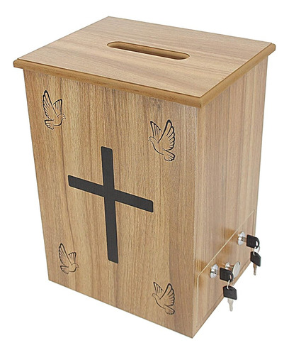 Fixturedisplays® Caja De Colecta Cristiana Sugerencia Recaud