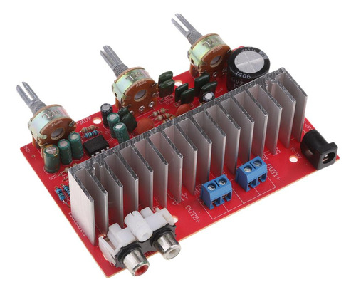 1x Módulo De Amplificador De Dc12v 80w De Dx-7377 2.0 Con