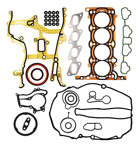 Aspaton Juego De Juntas De Culata De Cilindro Compatible Con