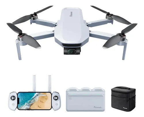 Dron Potensic Atom 4k Gimbal 3-ejes Gps Distancia 6km - 3 Baterias