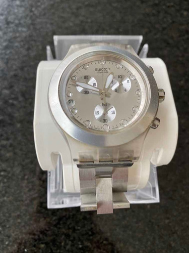 Relógio Swatch Irony Diaphane Com Cristais Original Na Caixa