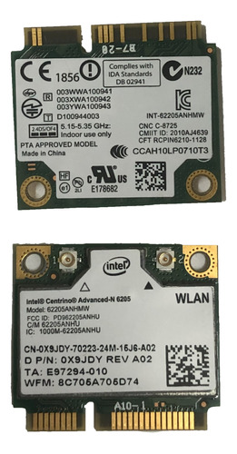 Pci Wireless Dell Latitude E6320 0x9jdy Centrino N-6205