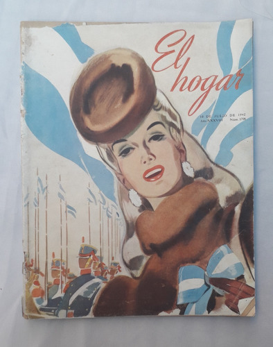 Revista Antigua ** El Hogar ** No 1708 Falta 1 Hoja