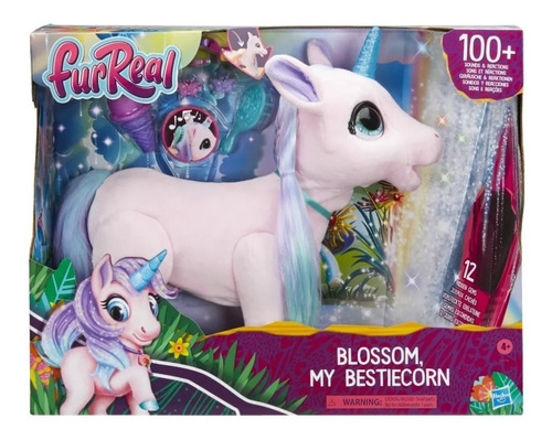 Furreal Unicornio Blossom Mi Mejor Amiga Interactiva Hasbro Color Rosa