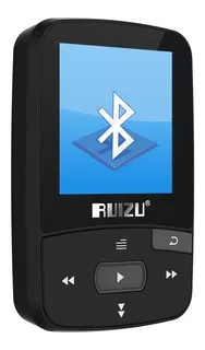 Reproductor Mp3 Ruizu X50, Con Clip, Bluetooth, Radio, Podom