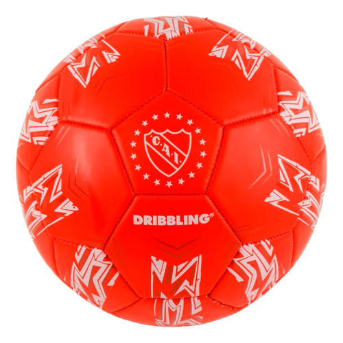 Pelota Independiente Futbol N5 Drb Licencia Oficial Cai Rojo