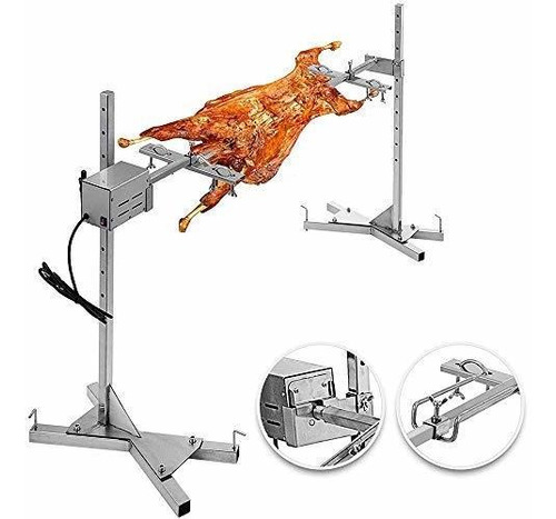 Asador Rostizador Cerdo 51\  Electric Bbq Rotisserie Grill