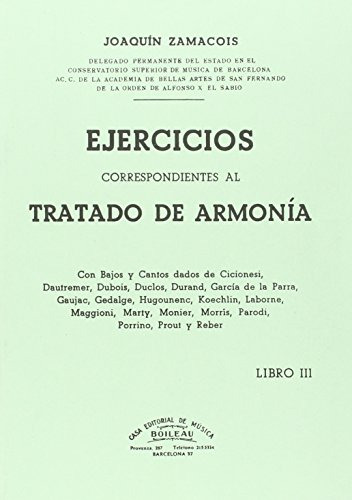 Iii Ejercicios Correspondientes Al Tratado De Armonia