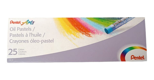 Crayones Oleo -pastel 25 Colores Pentel