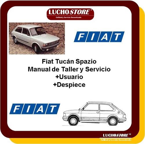 Imagen 1 de 3 de Fiat 147 Spazio Manual Taller Reparacion Servicio Despiece