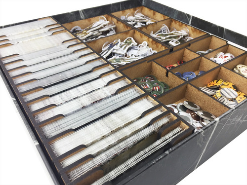 Kit Organizador Dead Of Winter - Noite Sem Fim + Sleeves