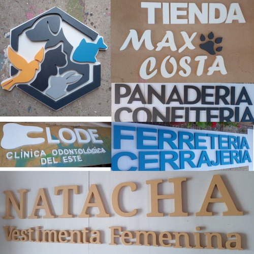 Imagen 3 de 10 de Letras Corporeos Corporeas Carteleria Letras Volumen Negocio
