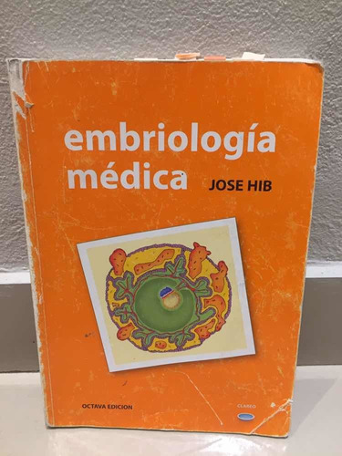 Libro Embriología Médica José Hip Octava Edición