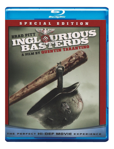 Inglorious Basterds - Blu-ray - Brad Pitt - Importado